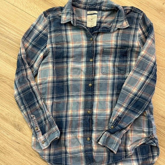 American Eagle plaid Shirt Medium - Picture 1 of 4